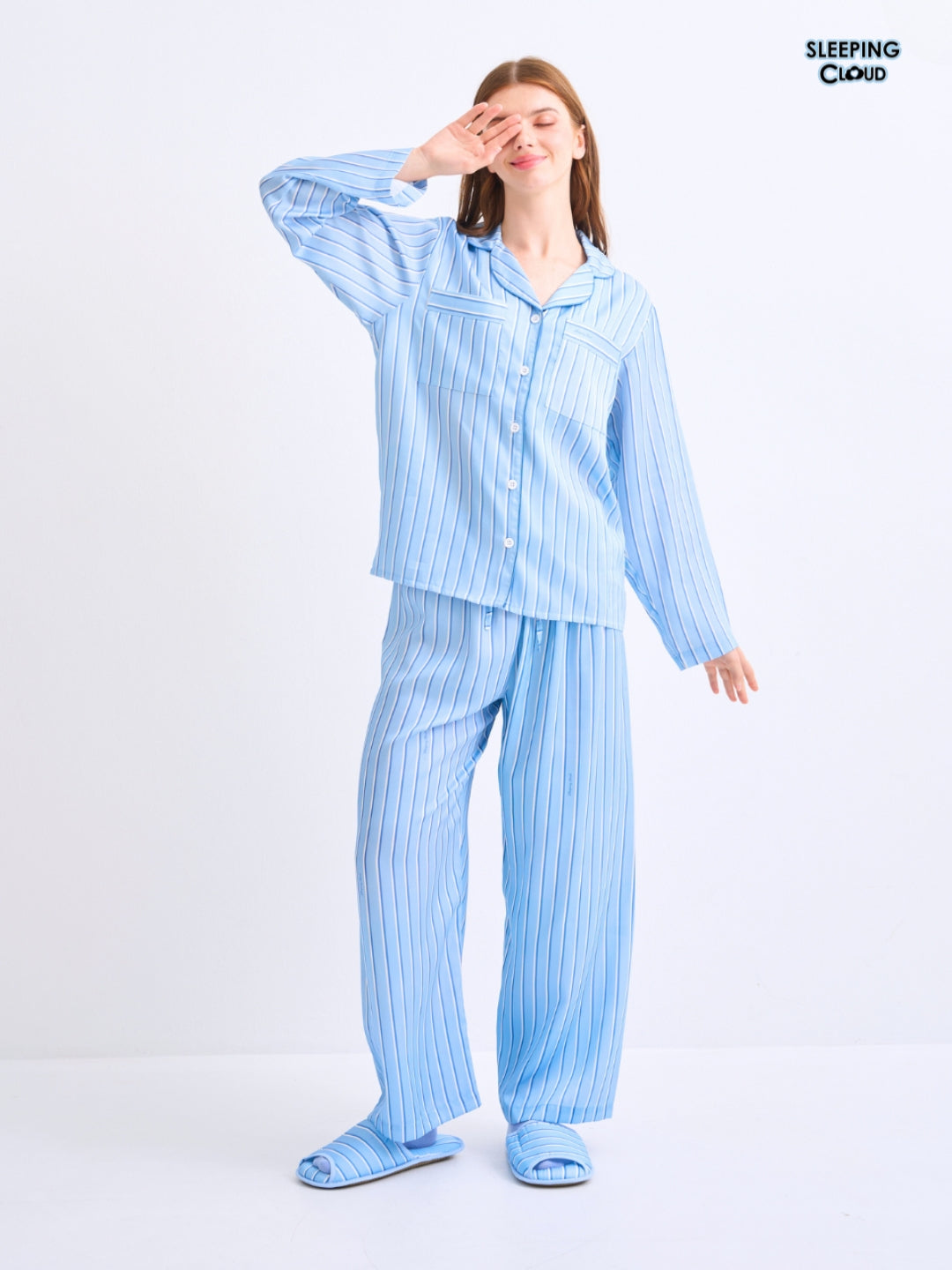 Make Up Your Day Collection - Blue Friday (Long Sleeves + Pants Set)
