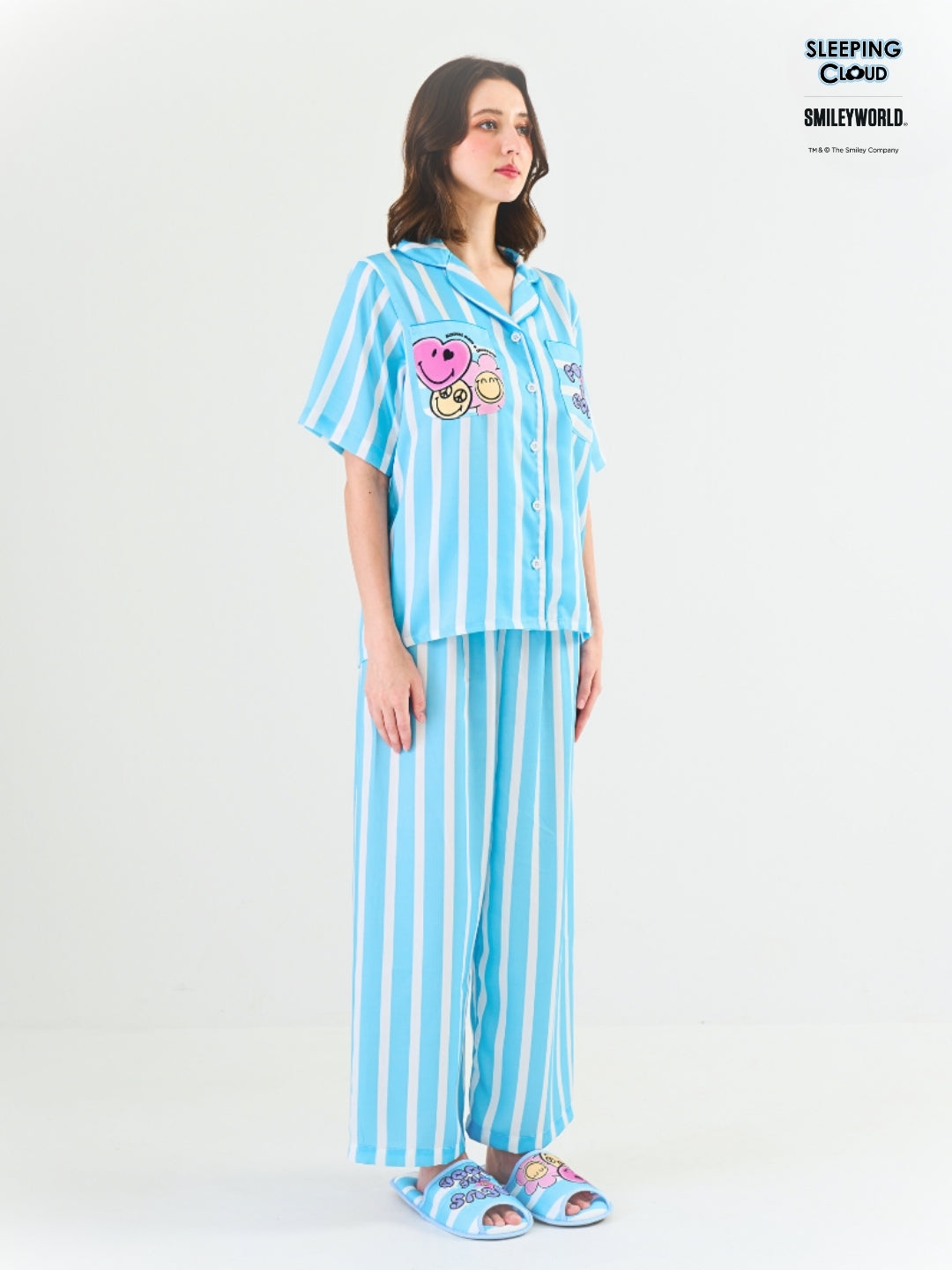 Smiley World Collection - Blue Friday (Short Sleeves + Pants Set)