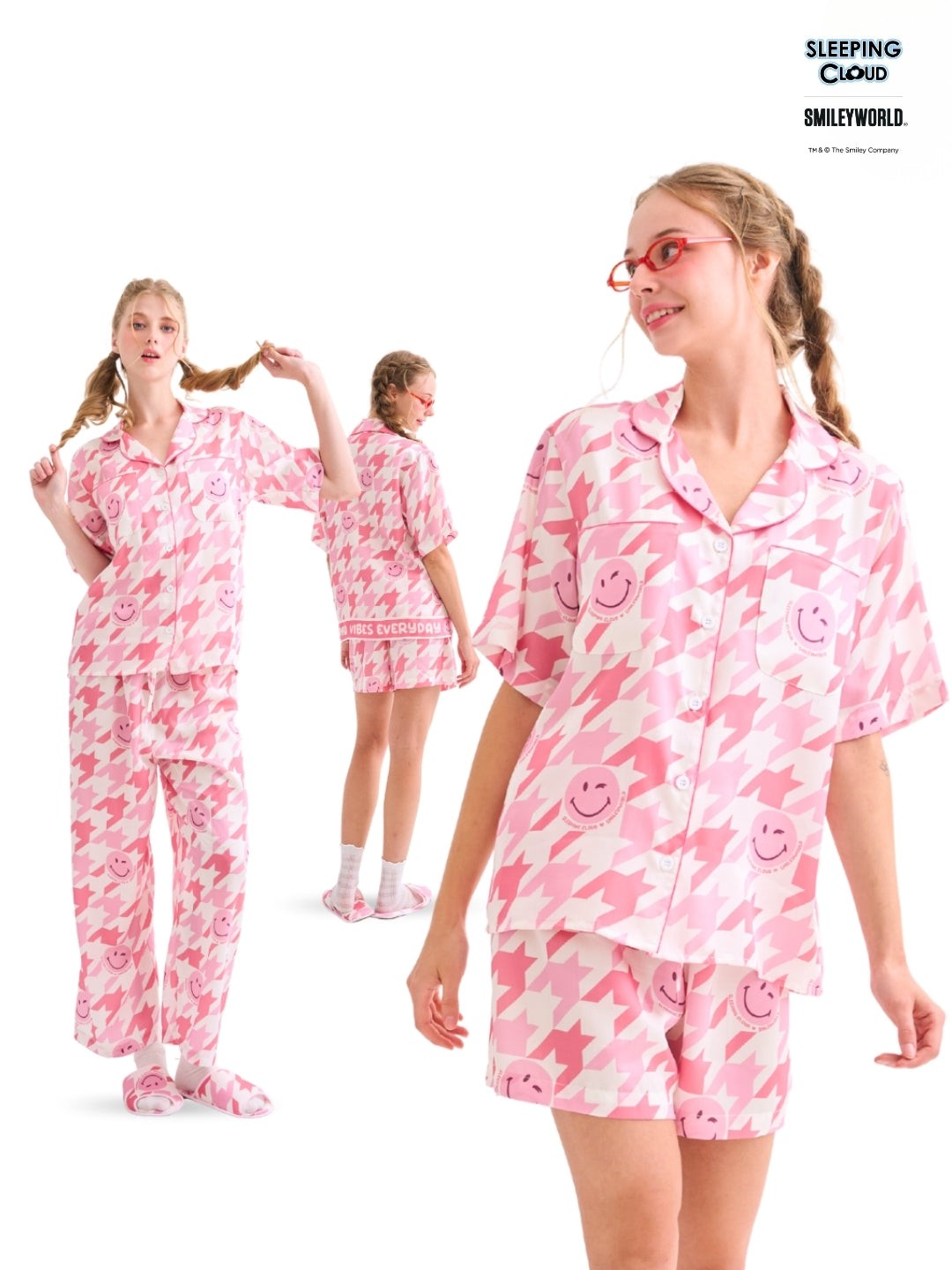 Shinori Collection - Pink (Long Sleeves + Pants Set)