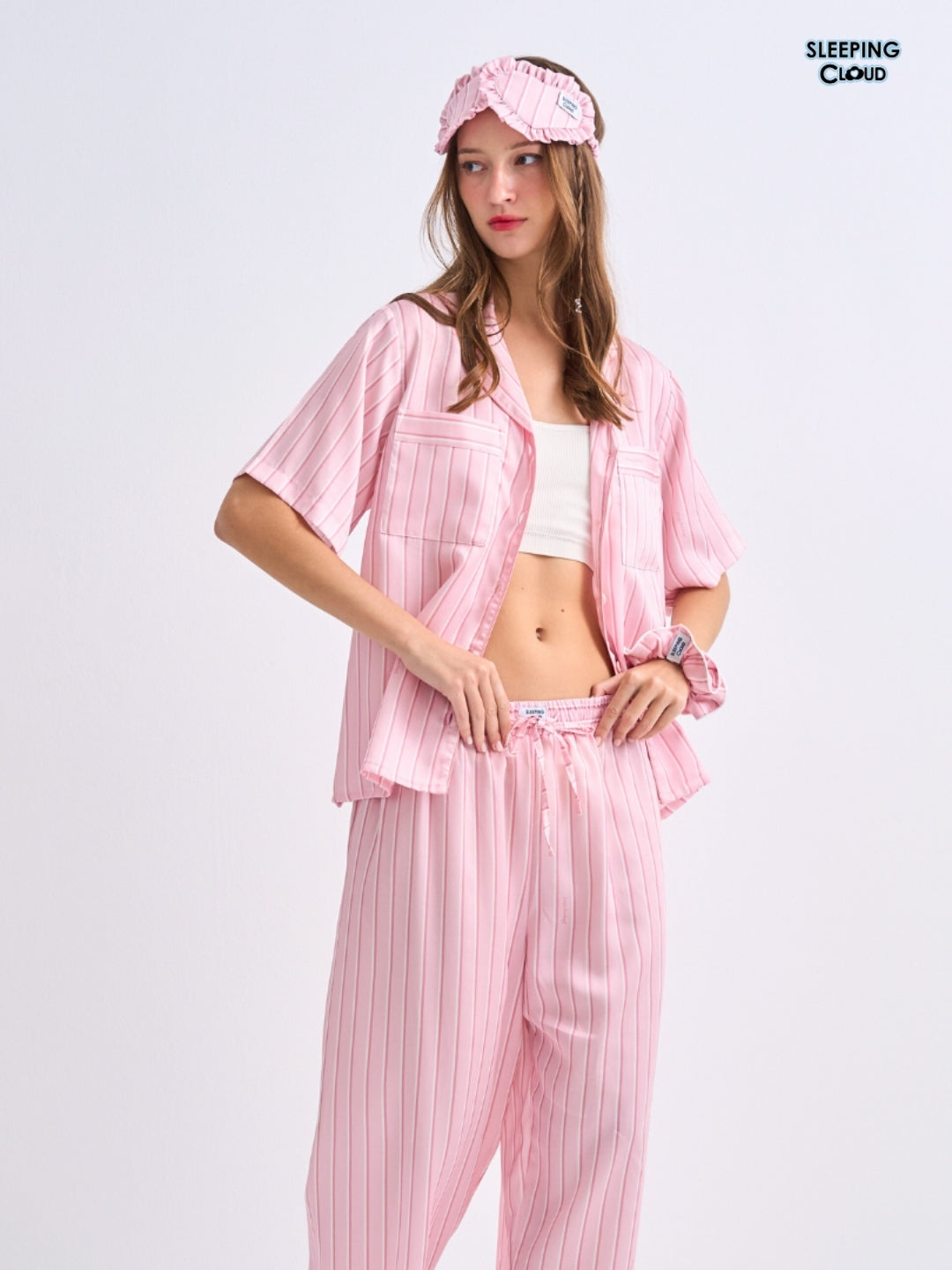 Make Up Your Day Collection - Pink Tuesday (Short Sleeves + Pants Set)