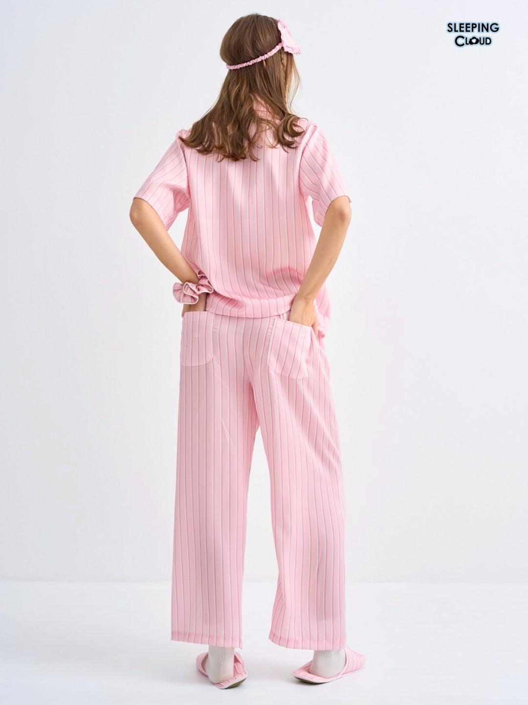 Make Up Your Day Collection - Pink Tuesday (Short Sleeves + Pants Set)