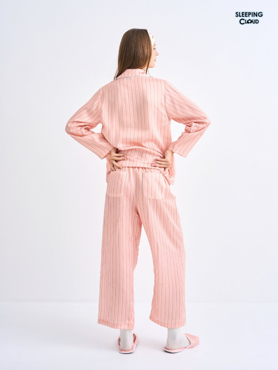 Make Up Your Day Collection - Orange Thursday (Long Sleeves + Pants Set)