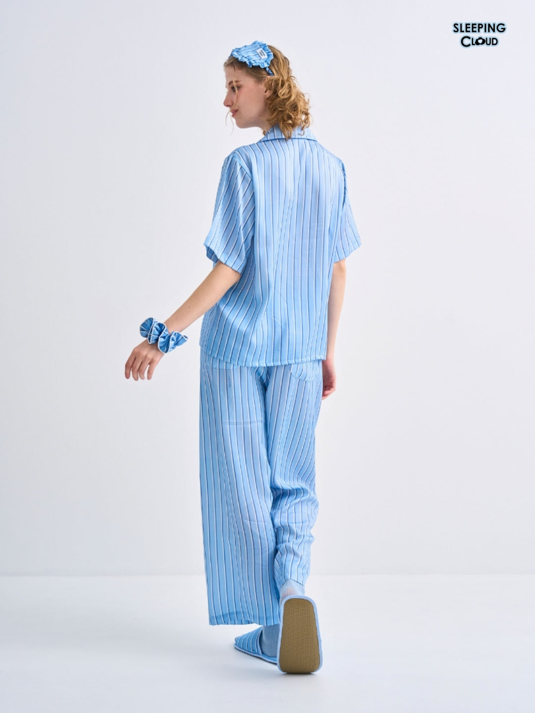 Make Up Your Day Collection - Blue Friday (Short Sleeves + Pants Set)