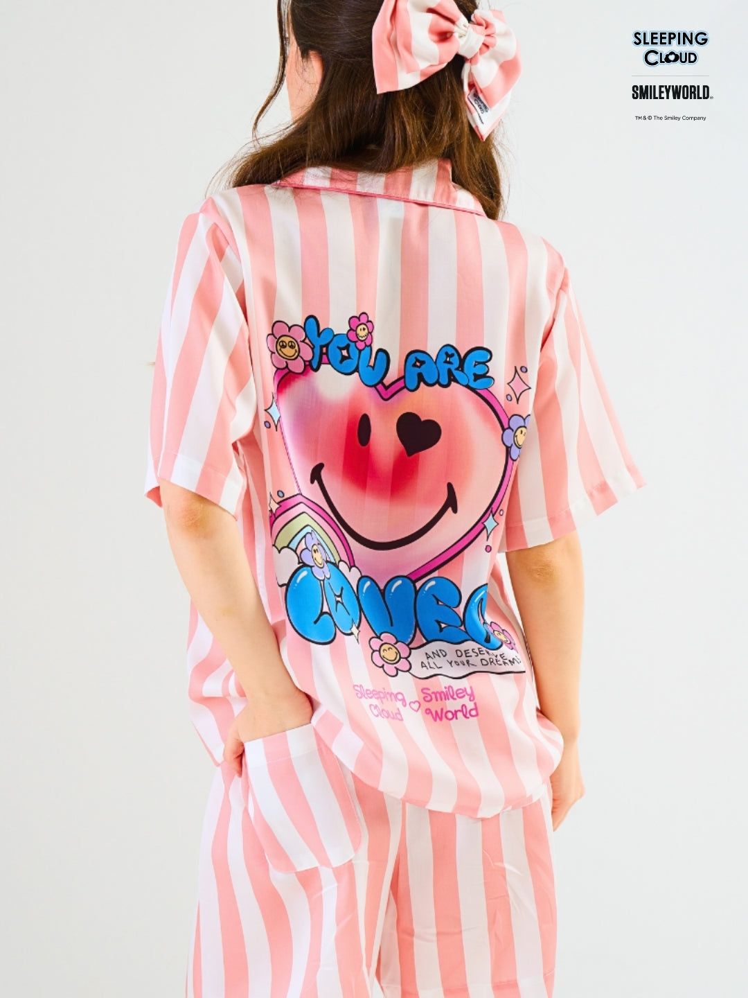 Smiley World Collection - Orange Thursday (Short Sleeves + Shorts Set)