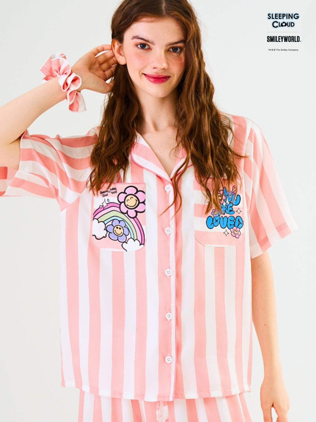 Smiley World Collection - Orange Thursday (Short Sleeves + Pants Set)