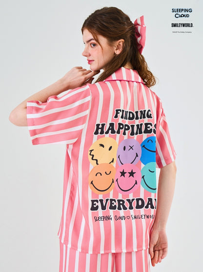 Smiley World Collection - Red Sunday (Short Sleeves + Pants Set)