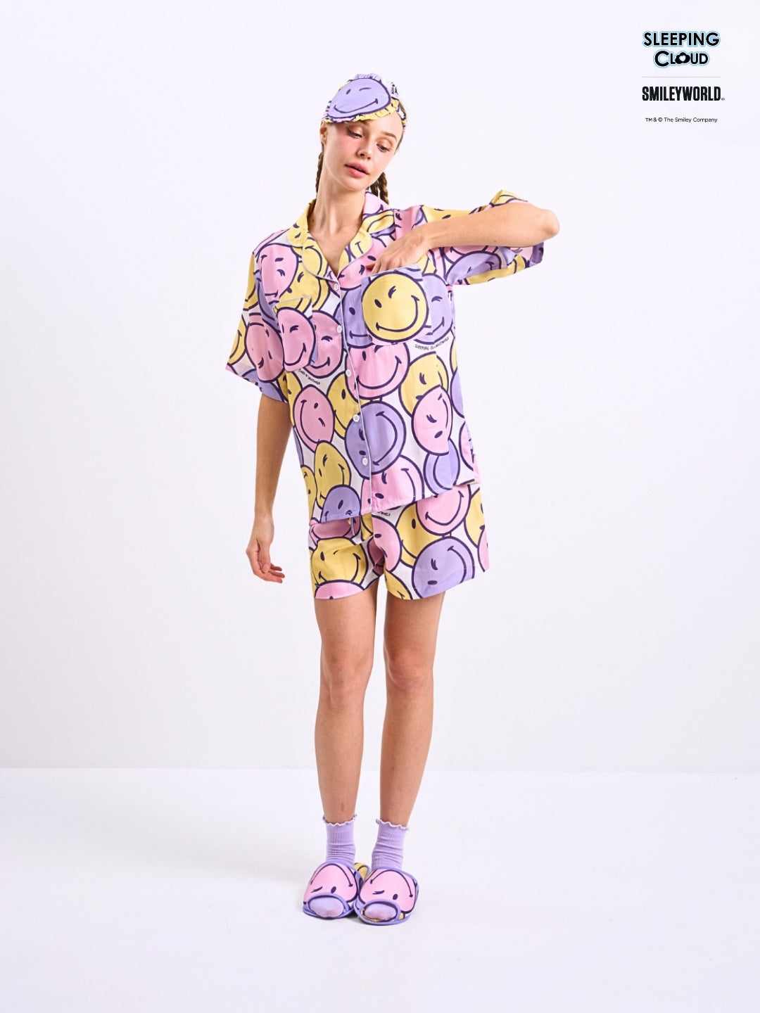 Candy Collection - Purple (Short Sleeves + Shorts Set)