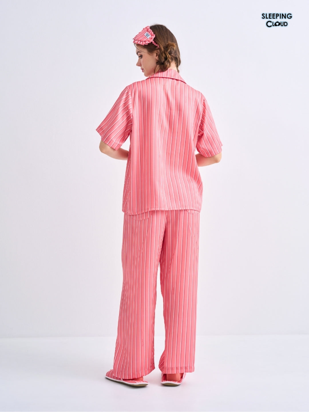 Make Up Your Day Collection - Red Sunday (Short Sleeves + Pants Set)