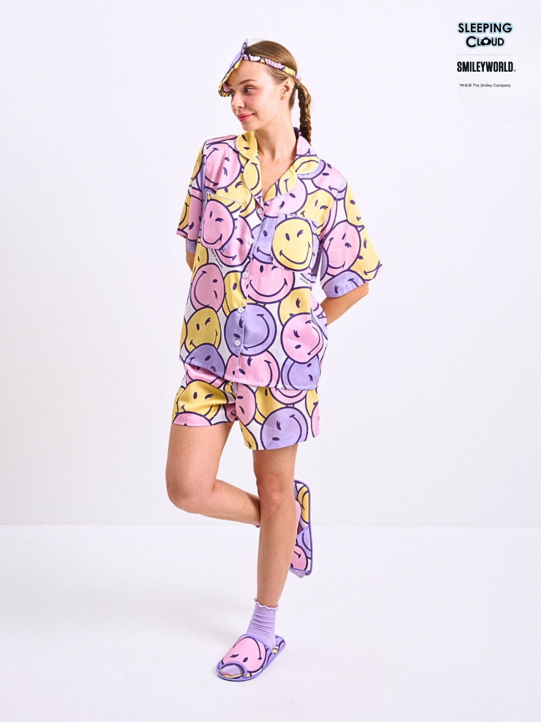 Candy Collection - Purple (Short Sleeves + Shorts Set)