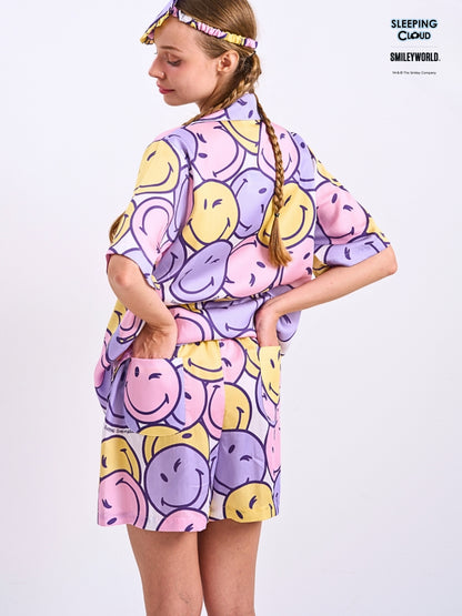 Candy Collection - Purple (Short Sleeves + Shorts Set)