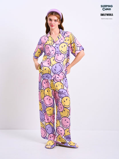 Candy Collection - Purple (Short Sleeves + Pants Set)