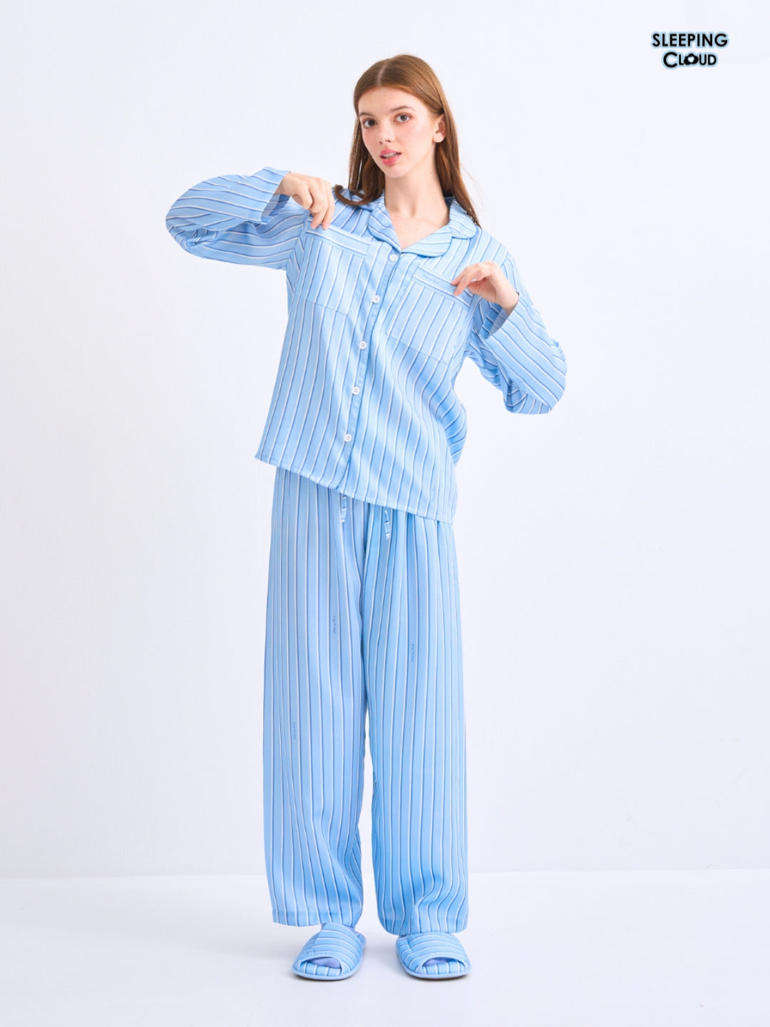 Make Up Your Day Collection - Blue Friday (Long Sleeves + Pants Set)