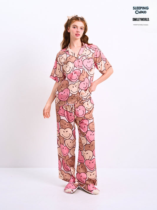 Candy Collection - Red (Short Sleeves + Pants Set)