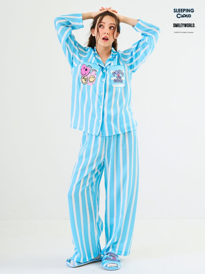 Smiley World Collection - Blue Friday (Long Sleeves + Pants Set)