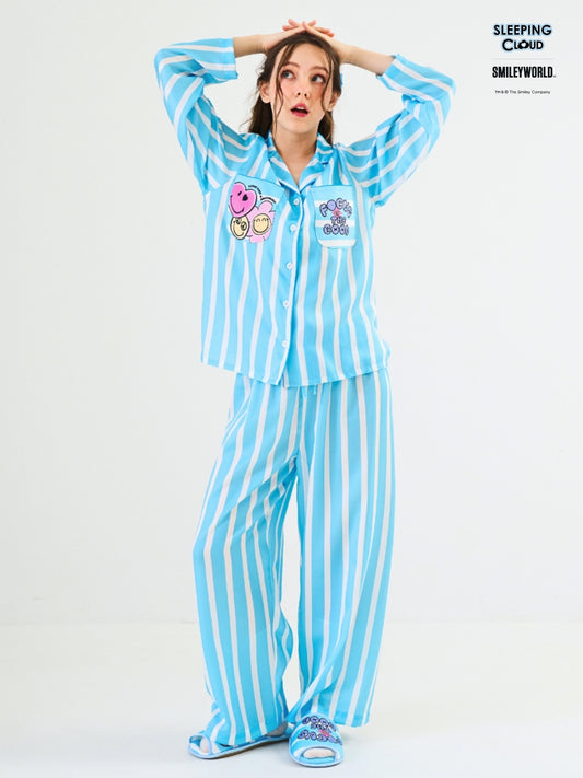 Smiley World Collection - Blue Friday (Long Sleeves + Pants Set)