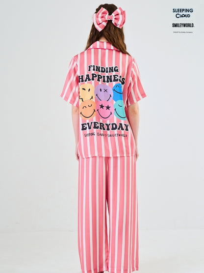 Smiley World Collection - Red Sunday (Short Sleeves + Pants Set)