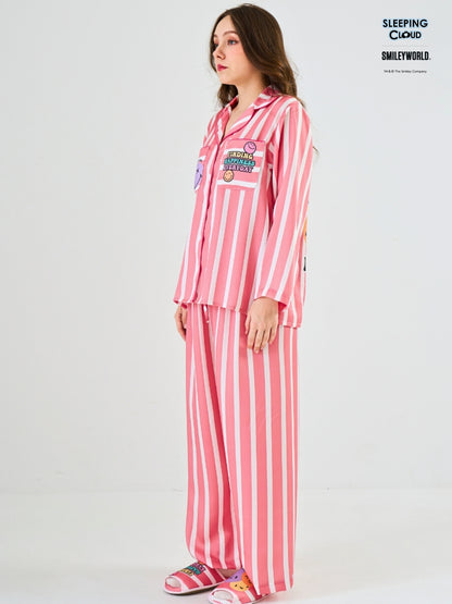 Smiley World Collection - Red Sunday (Long Sleeves + Pants Set)