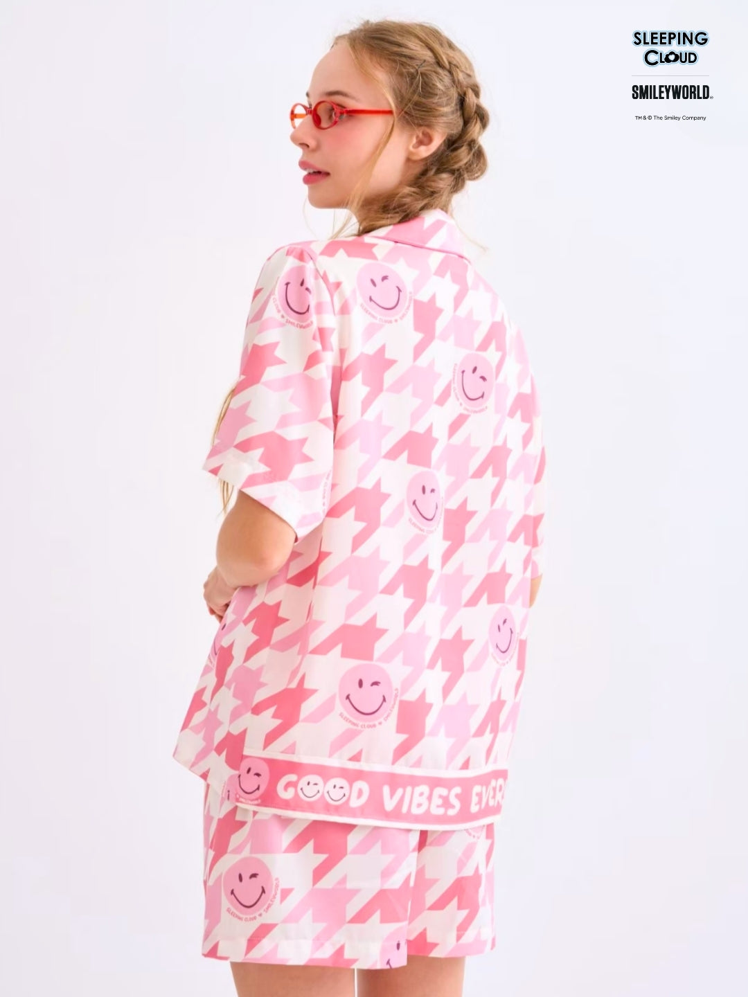 Shinori Collection - Pink (Short Sleeves + Shorts Set)