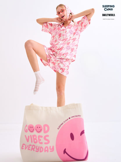 Shinori Collection - Pink (Short Sleeves + Shorts Set)