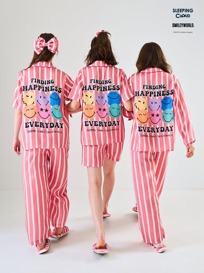 Smiley World Collection - Red Sunday (Long Sleeves + Pants Set)