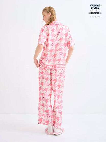 Shinori Collection - Pink (Short Sleeves + Pants Set)