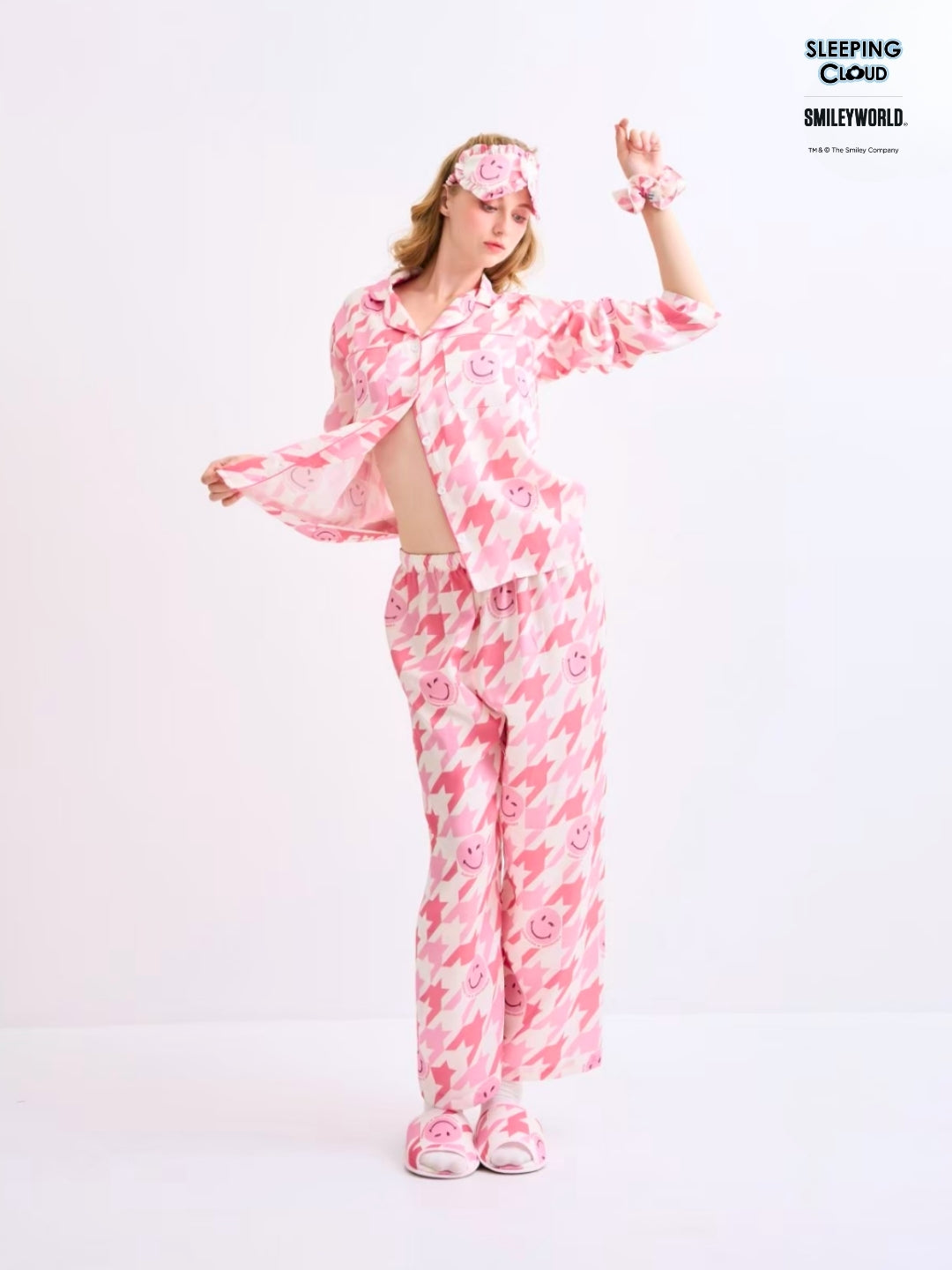Shinori Collection - Pink (Long Sleeves + Pants Set)
