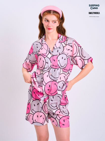Candy Collection - Pink (Short Sleeves + Shorts Set)