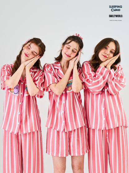 Smiley World Collection - Red Sunday (Long Sleeves + Pants Set)