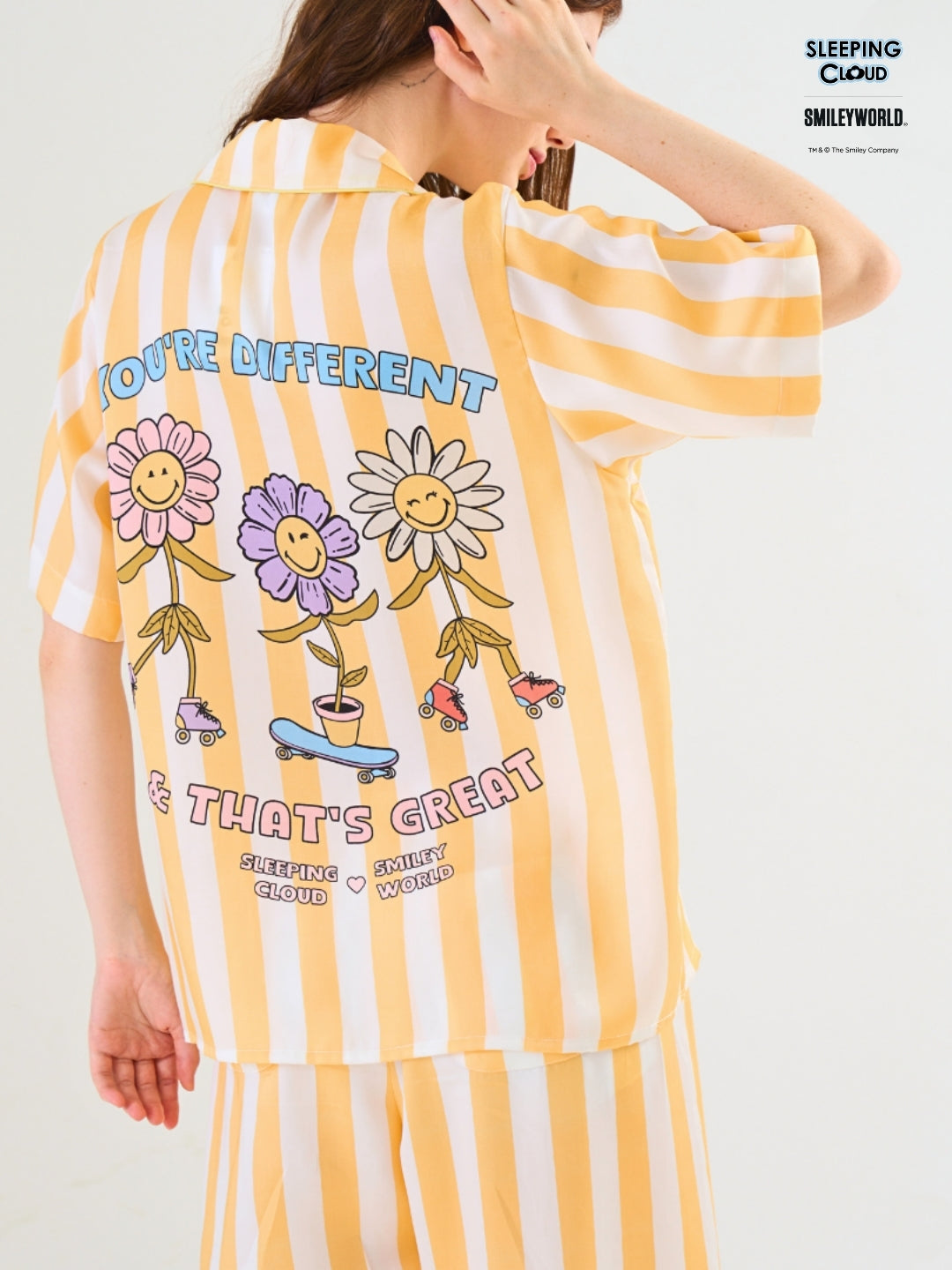 Smiley World Collection - Yellow Monday (Short Sleeves + Pants Set)