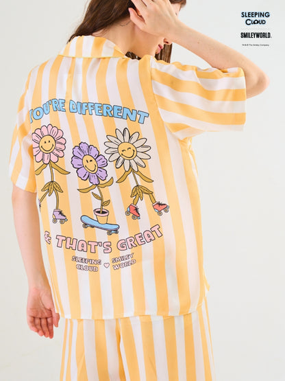 Smiley World Collection - Yellow Monday (Short Sleeves + Pants Set)