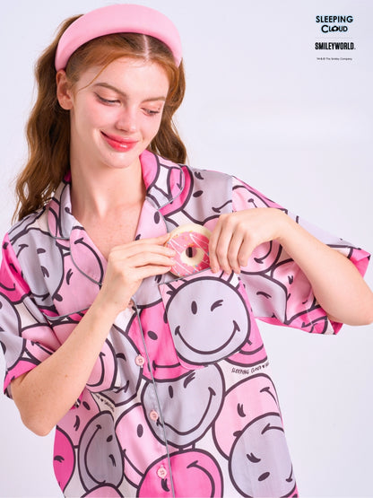 Candy Collection - Pink (Short Sleeves + Shorts Set)