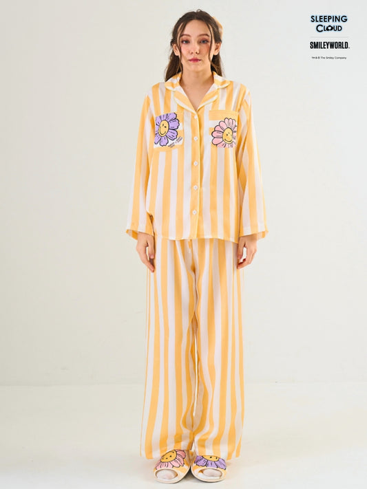 Smiley World Collection - Yellow Monday (Long Sleeves + Pants Set)