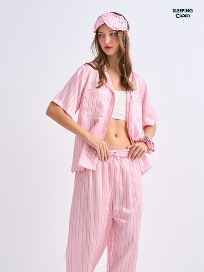 Make Up Your Day Collection - Pink Tuesday (Short Sleeves + Pants Set)