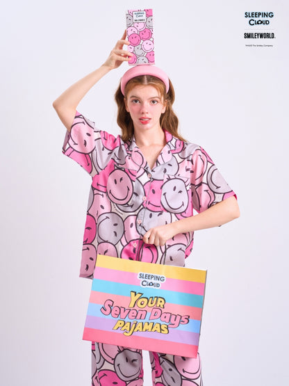 Candy Collection - Pink (Short Sleeves + Pants Set)