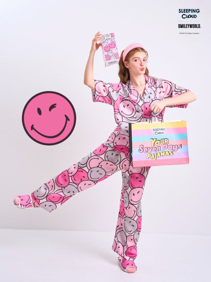 Candy Collection - Pink (Short Sleeves + Pants Set)