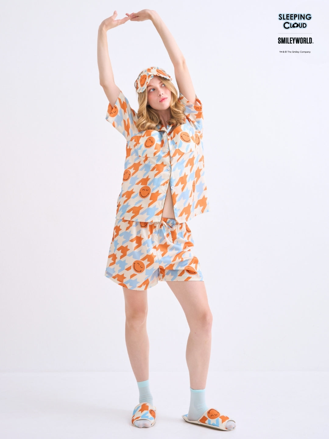 Shinori Collection - Orange (Short Sleeves + Shorts Set)