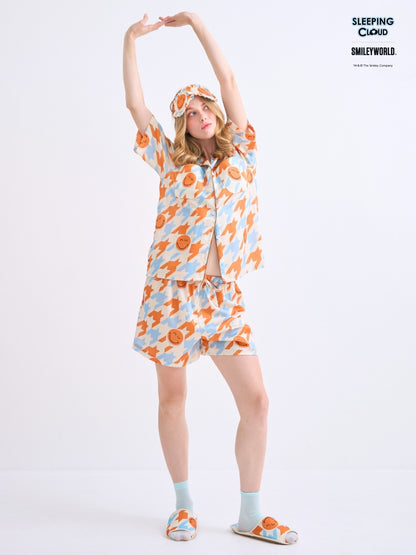 Shinori Collection - Orange (Short Sleeves + Shorts Set)