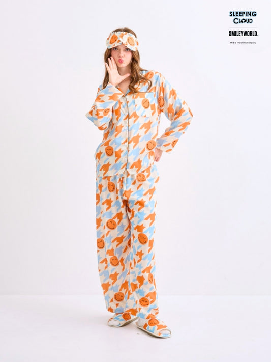 Shinori Collection - Orange (Long Sleeves + Pants Set)