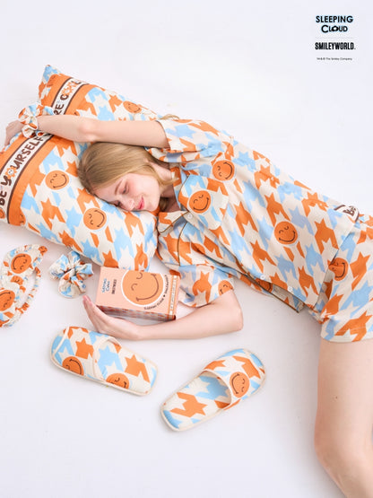 Shinori Collection - Orange (Short Sleeves + Shorts Set)