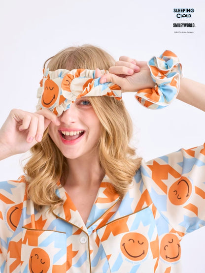 Shinori Collection - Orange (Short Sleeves + Pants Set)