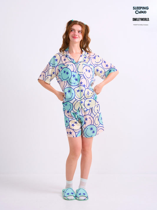 Candy Collection - Teal (Short Sleeves + Shorts Set)