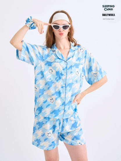 Shinori Collection - Blue (Short Sleeves + Shorts Set)