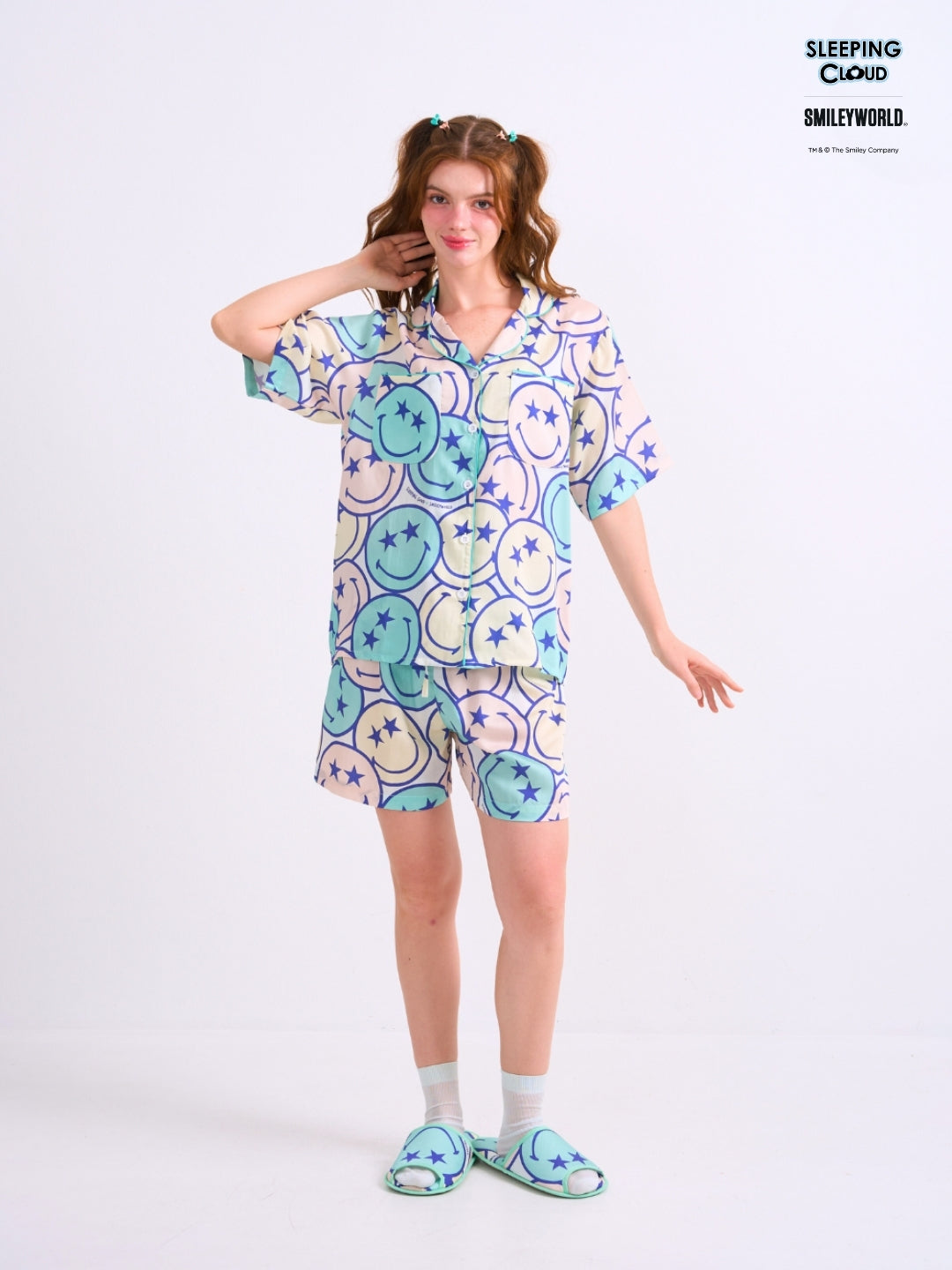 Candy Collection - Teal (Short Sleeves + Shorts Set)