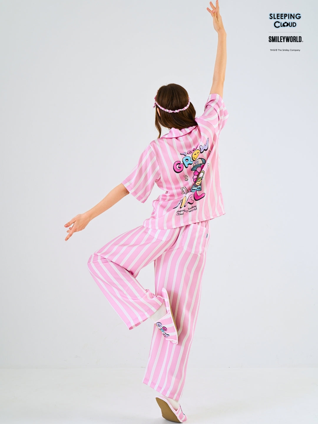 Smiley World Collection - Pink Tuesday (Short Sleeves + Pants Set)