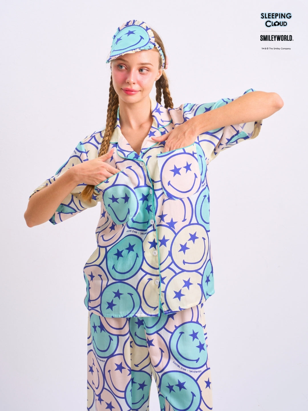 Candy Collection - Teal (Short Sleeves + Pants Set)