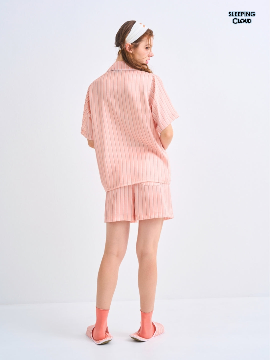 Make Up Your Day Collection - Orange Thursday (Short Sleeves + Shorts Set)