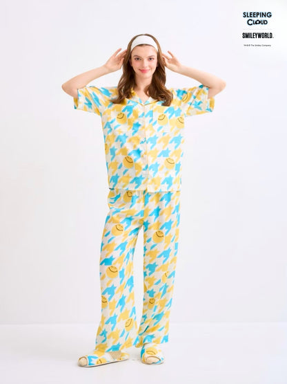 Shinori Collection - Yellow (Short Sleeves + Pants Set)