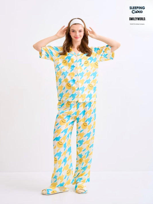 Shinori Collection - Yellow (Short Sleeves + Pants Set)