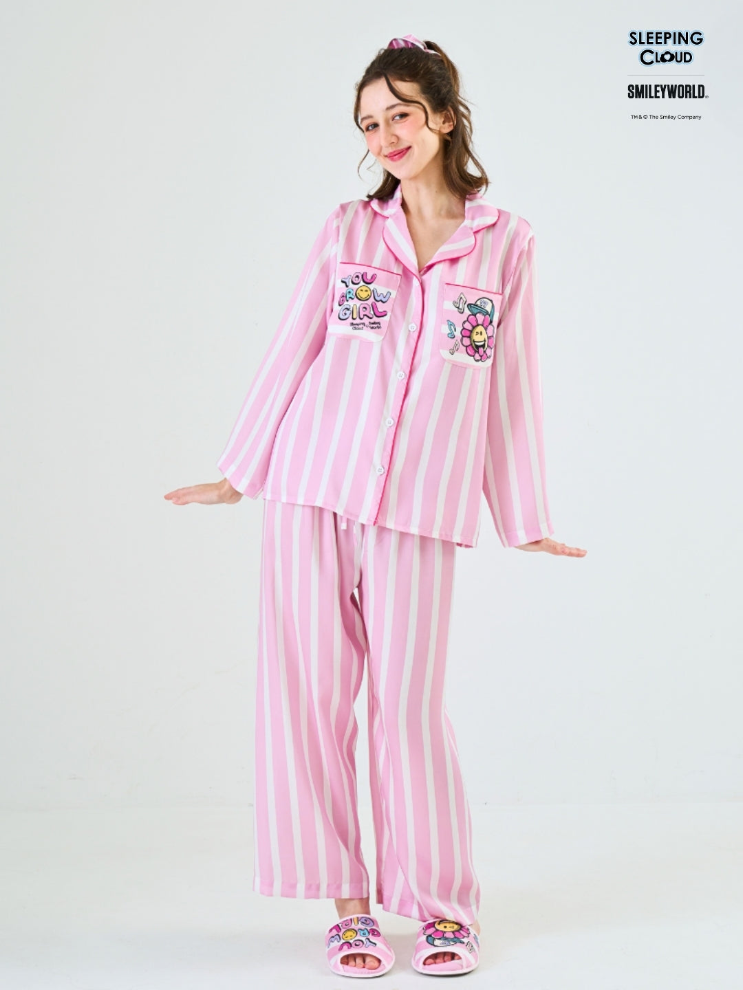 Smiley World Collection - Pink Tuesday (Long Sleeves + Pants Set)