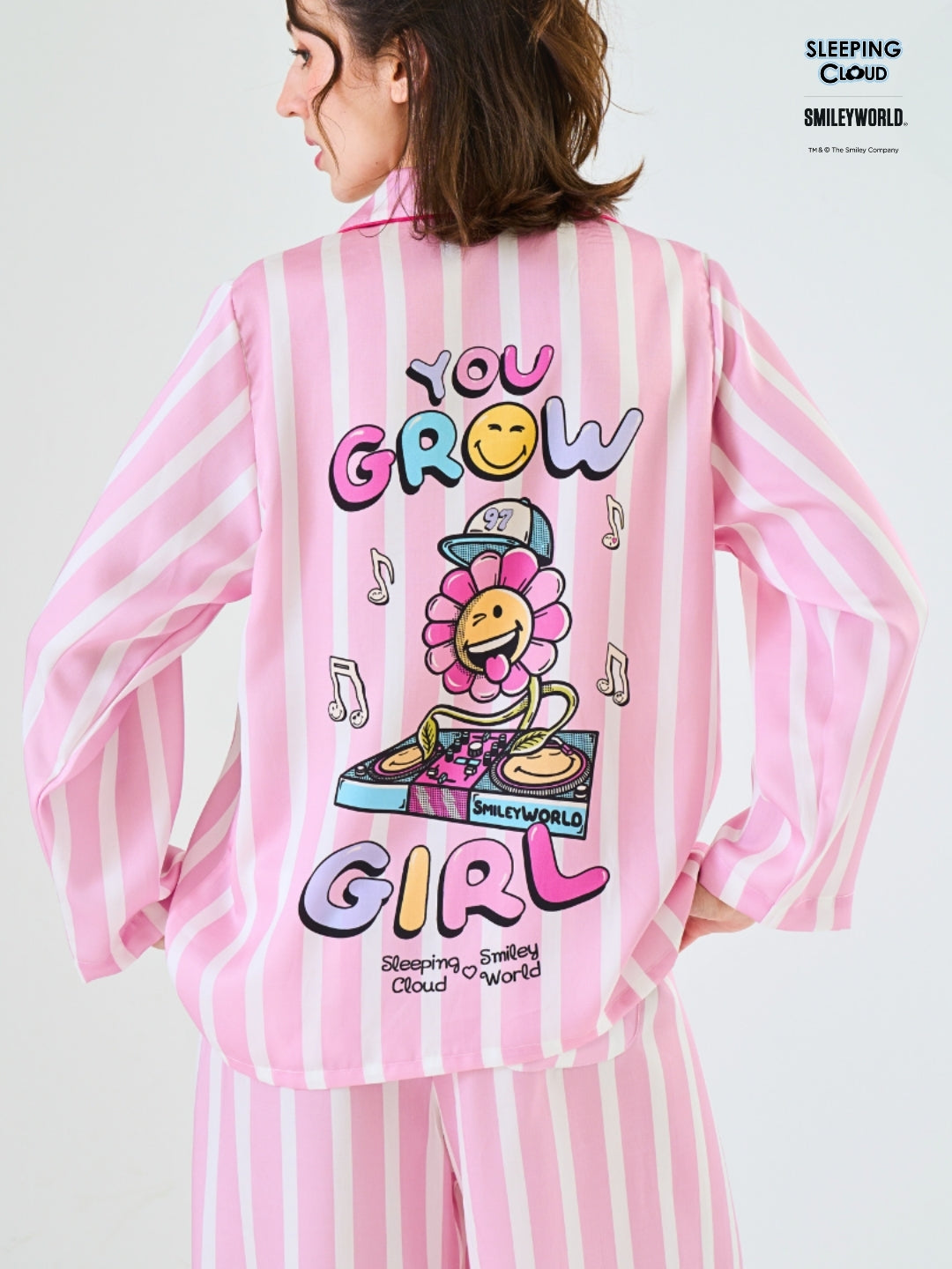 Smiley World Collection - Pink Tuesday (Long Sleeves + Pants Set)